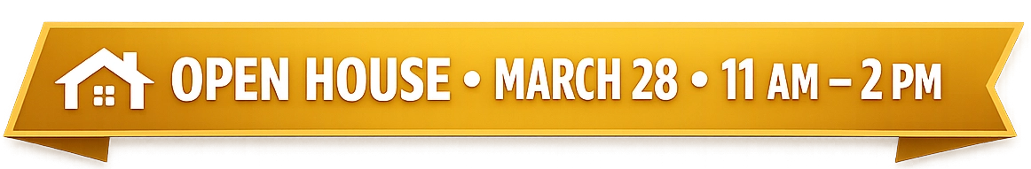 Open House Banner