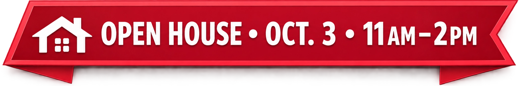 Open House Banner